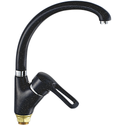 Смеситель для кухни, латунь, черный HB4166-7