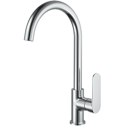 Смеситель для кухни, латунь, хром HB70590