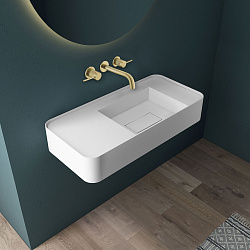 Смеситель для раковины Groove VBFW-4G1BG4 встраиваемый, брашированное золото, , шт