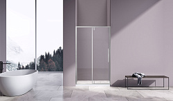 Душевая дверь Slim-N VDP-4SN110CL, хром, стекло прозрачное, , шт