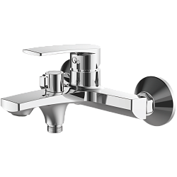 Смеситель для ванны, латунь, хром HB60587