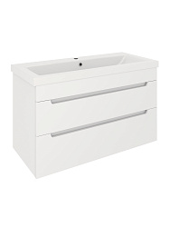 Тумба подвесная CITY 100 /2 ящ/раковина Фостер (100см)/AQUA DE MARCO