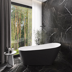 Corpa Nera Viotti/Виотти ванна акриловая отдельностоящая 170х74х75, синий матовый