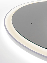 Зеркало "Planet white Led" D 1000 с бесконтактным сенсором и теплой подсветкой