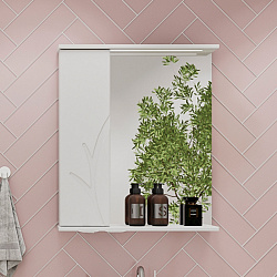 Зеркало-шкаф Adel 60 левый (белый)