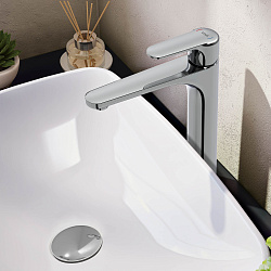 Root Round Смеситель для раковины-чаши, цвет хром