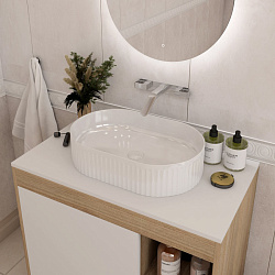 Corpa Nera Russo/Руссо 50 раковина накладная, белый