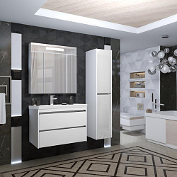 Зеркальный шкаф Opadiris Фреш 80