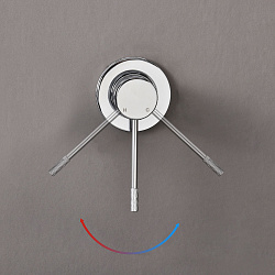 Смеситель для раковины Desire VBFW-1D1CH встраиваемый однорычажный, хром, , шт