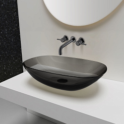 Смеситель для раковины Groove VBFW-4G1GM встраиваемый, вороненая сталь, , шт