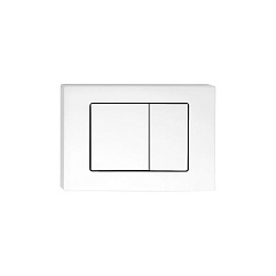 Клавиша смыва, универсальная, матовый белый, Unifix, IDDIS, UNI32MWi77