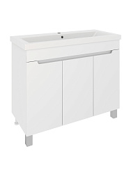 Тумба напольная CITY 100 /3 дв/раковина Фостер (100см)/AQUA DE MARCO