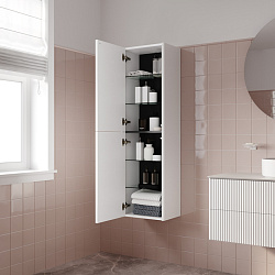 Пенал подвесной, 40 см, белый, Aiger, IDDIS, AIG40W0i97