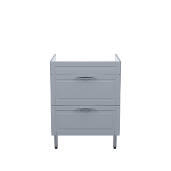 Тумба напольная, 60 см, светло-серый, Oxford, IDDIS, OXF60L0i95 подходит умыв. 0136000i28