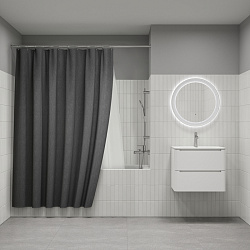 Штора для ванной комнаты, 180*180см, PEVA, P08PV11i11, IDDIS