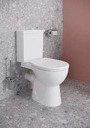 ВЫВОД Norm Nord Унитаз-компакт, сиденье дюропласт с микролифтом, механизм смыва 3/6 л,универ.выпуск