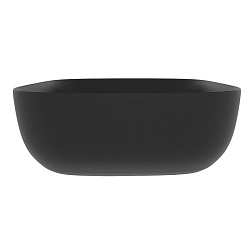 Corpa Nera Viotti/Виотти  50 раковина накладная, artceramic, черный матовый