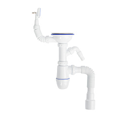 Мойка с сифоном арт. S11UPS0i84, нерж. сталь, шелк, 780*480, Strit S, IDDIS, STR78SDi77S