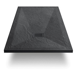 Поддон для душа из искусственного камня VST-4SR9012A, 1200*900*25, антрацит, , шт