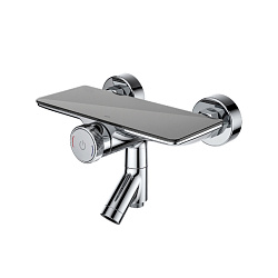 Смеситель для ванны с управлением Push Control, Shelfy, IDDIS, SHESBBTi02WA