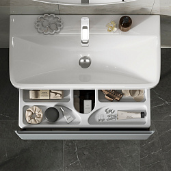 Тумба подвесная Elegante 80.1Y Мэйджик/Дуб голиано (9595-80v) 