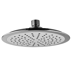 Лейка душевая верхняя, круглая, Ø20см, пластик/хром, блистер