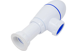 B500 СИФОН ДЛЯ МОЙКИ БЕЗ ВЫПУСКА 1 1/2 (ДУ 40) , ПЕРЕХОДНИК 40Х32, БЕЗ ОТВОДА В КАНАЛИЗАЦИЮ