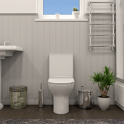 Corpa Nera Donelli/Донелли унитаз-компакт безободковый, быстросъемное сиденье с микролифтом, белый