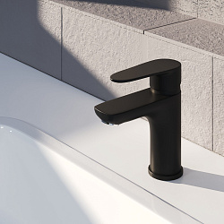 Aringa Рейн смеситель для умывальника, черный