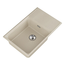 Мойка кухонная Point Этна 78 светло-бежевый