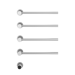 Полотенцесушитель электрический Vincea VTD-2H1BN, брашированный никель, таймер, , шт