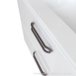 Тумба напольная, белая, 80 см, Brick, IDDIS, BRI80WFi95. Ум.0108000i28