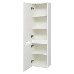 Шкаф-пенал/белый/левый/подвесной(40см)Olivia/AQUA DE MARCO