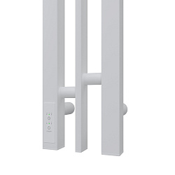 Полотенцесушитель электрический Point Фрея PN20718W П2 100x800 диммер слева, белый