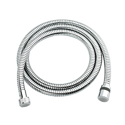 Шланг душевой растяжной от 1.5~2 м, нерж. сталь/хром, блистер