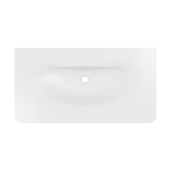 Раковина Caprise VCB-4CA100MWG, Corian, цвет белый матовый + серый матовый, , шт