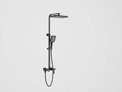 Душевая система, черный, B24709-7