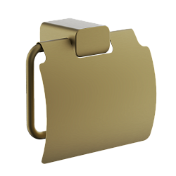 Держатель для ТБ, брашированное золото B90803