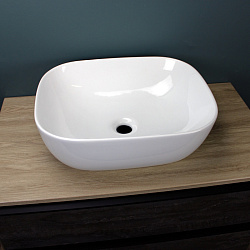 Corpa Nera Viotti/Виотти  50 раковина накладная, artceramic, белый