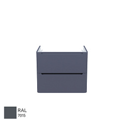 Edifice Тумба подвесная, 60 см, темно-серый, IDDIS, EDI60D0i95 подходит умыв. 0106000i28