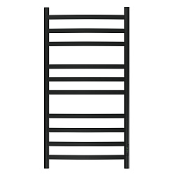 Полотенцесушитель электрический Point Антея PN17850B П10 500x1000, диммер справа, черный