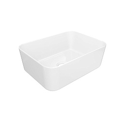 Corpa Nera Grossi/Гросси 40 раковина накладная узкая, белый