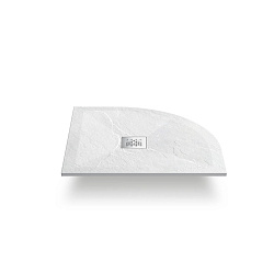 Поддон для душа из искусственного камня  VST-4SQ8080W, 800*800*25, белый матовый, , шт