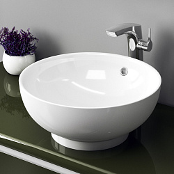 Corpa Nera Viola/Виола  40 раковина накладная, белый