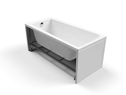 Ванна прямоуг.: LORENA 140x70, ультра белый