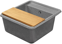 Мойка кухонная БЕЛЛИС 57 серый