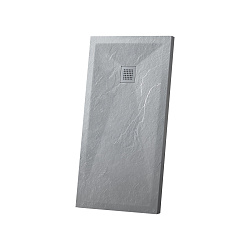 Поддон для душа из искусственного камня VST-4SR9012G, 1200*900*25, серый, , шт