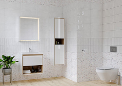 см SP-SZ-LOU-CO60/Wh Тумба под раковину подвесная LOUNA 60 для COMO 60 белый