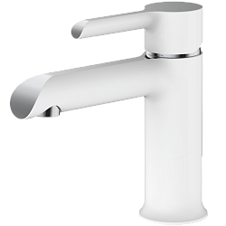 Смеситель для раковины, латунь, белый/хром HB10805-8