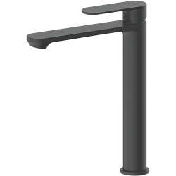 Смеситель для раковины, высокий, латунь, черный HB11590-7